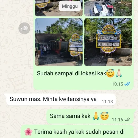 Pengiriman Papan Bunga Duka Cisait Kragilan