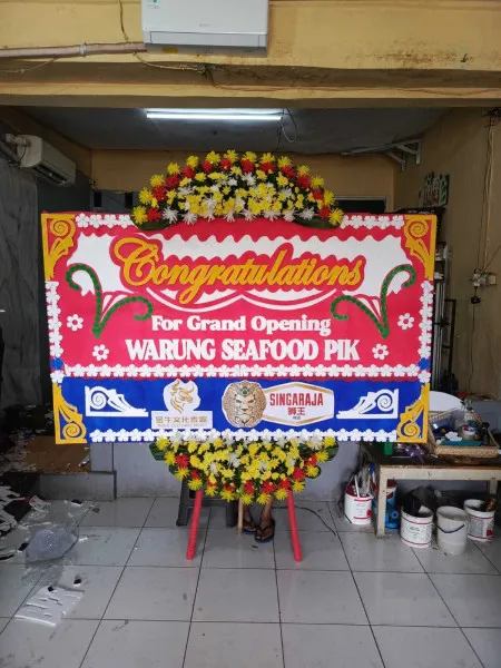Papan Bunga Ucapan Selamat Cisait Kragilan